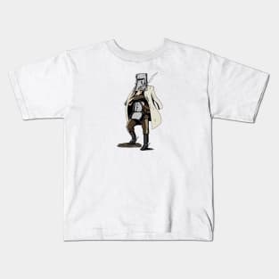 Ned Kelly at Bay Kids T-Shirt